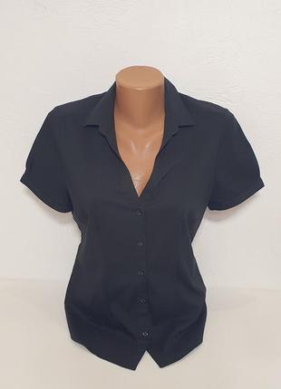 Жіноча сорочка з коротким рукавом1 фото