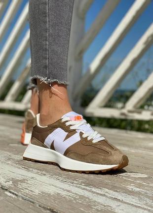 Жіночі кросівки new balance 327 люкс якість6 фото