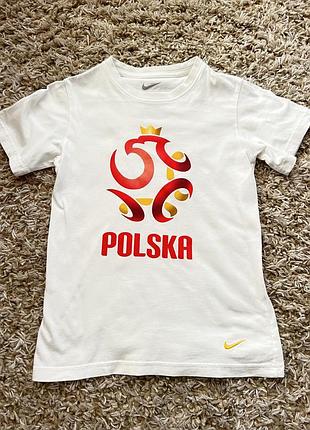 Біла футболка nike 128-140 зріст