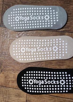 Шкарпетки для йоги заняття спортом3 фото