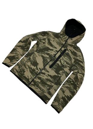 Кофта на зіпе nike camo tech fleece full zipper hoodie