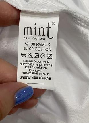 Футболка mint🇹🇷туречковина3 фото