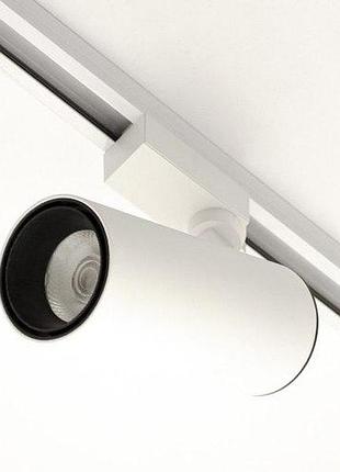 Светодиодный трековый светильник luminaria ltr60 18w white 4200k 60x150x147 220v ip20