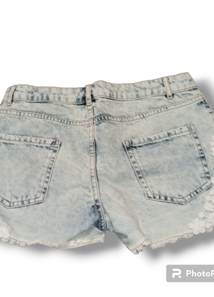 Дитячі джинсові шорти ovs 13-14 років2 фото