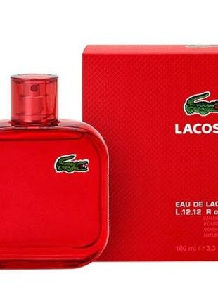 Lacoste l. 12.12. red for men