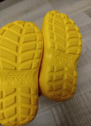 Дитячі чоботи crocs c-7,24 р3 фото