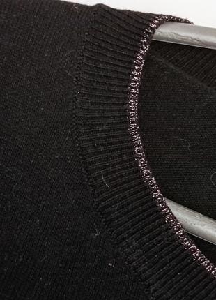 Джемпер светр з пайетками ялинками3 фото