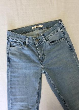 Джинси слім levi’s  710 super skinny модель4 фото