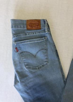 Джинси слім levi’s  710 super skinny модель7 фото