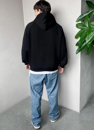 Худі black logo oversize3 фото