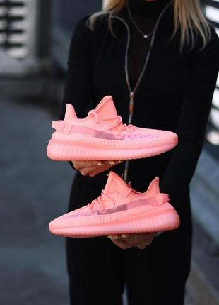 Мужские кроссовки adidas yeezy boost 350 pink