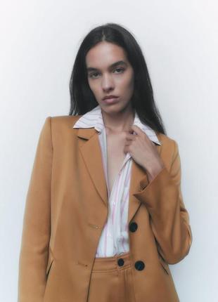 Приталений піджак zara s