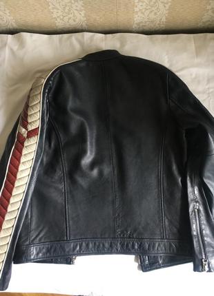 Неймовірна шкіряна куртка р.48-506 фото