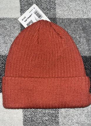 Зимняя шапка puma ribbed cuff beanie olive новая оригинал из сша7 фото