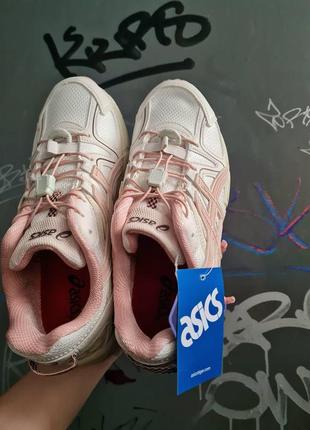 Женские кроссовки asics gel kahana 8 beige powder4 фото