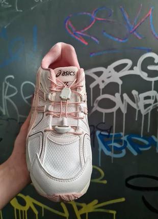 Женские кроссовки asics gel kahana 8 beige powder7 фото