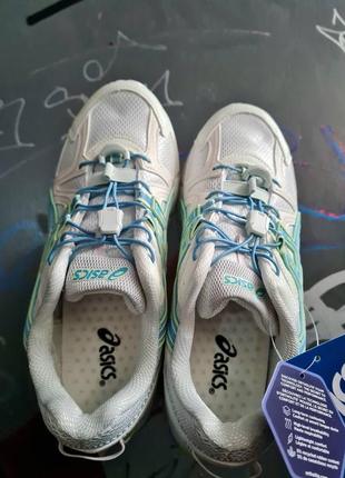 Жіночі кросівки asics gel kahana 8 light beige blue6 фото