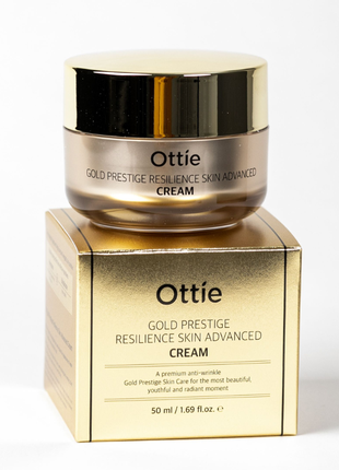 Ottie gold prestige resilience advanced cream пробник питательный крем для упругости кожи3 фото