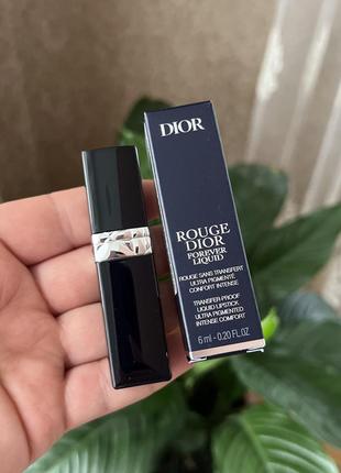 Жидкая матовая помада dior forever rouge liquid collection 2023