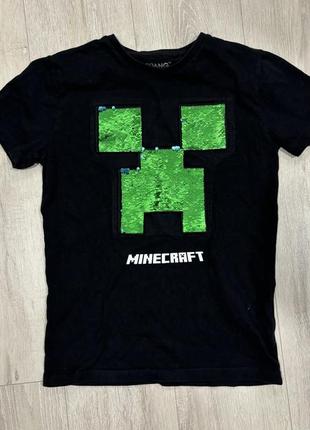 Футболка майнкрафт, minecraft