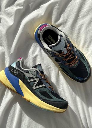 👟 кросівки    new balance 990v6 miusa action bronson lapis lazuli       / наложка bs👟7 фото