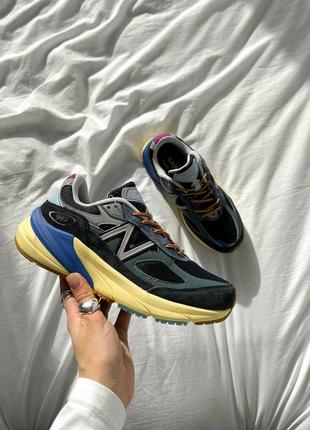 👟 кросівки    new balance 990v6 miusa action bronson lapis lazuli       / наложка bs👟8 фото