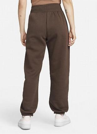 Оригінальні спортивні штани nike brown oversized pants4 фото