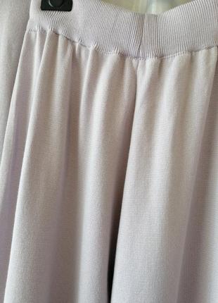 Вязаные брюки - палаццо размер универсальный этикеток с составом тканей нет никта приятная  не колюч10 фото