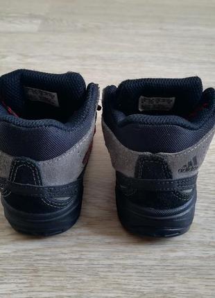 Ботинки хайтопы кожаные adidas 22 размер7 фото