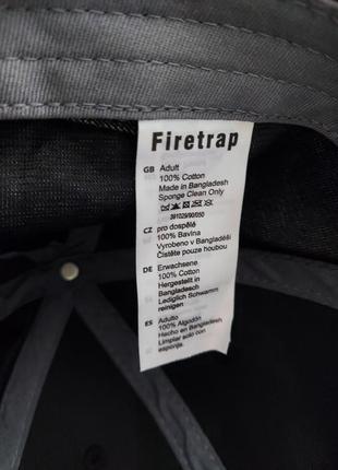 Оригінальна бавовняна кепка firetrap (england)4 фото