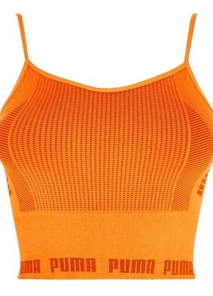 Женский спортивный топ puma evoknit crop top womens новый оригинал из сша2 фото