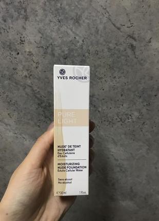 Зволожувальна тональна основа-флюїд yves rocher 30 мл