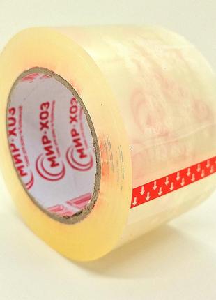 Скотч плотный упаковочный прозрачный - 50 микрон × 500х70 (заказ кратно 4шт)1 фото