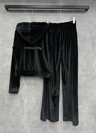 Велюровий костюм wang