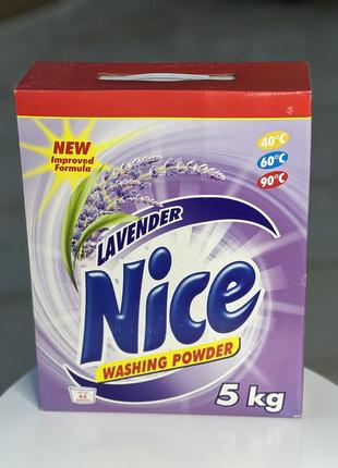 Порошок для прання nice lavender 5кг1 фото
