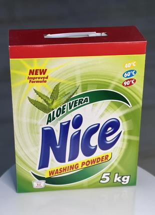 Порошок для прання nice aloe vera 5 кг