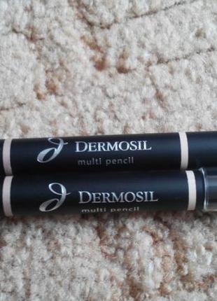 Двохсторонній коректор dermosil multi pencil