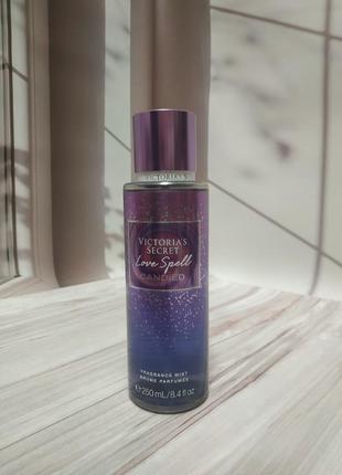 Парфумований міст, спрей вікторія сікрет оригінал love spell candied від victoria's secret