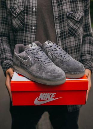 Мужские кроссовки nike air force lou luxury suede x1 фото