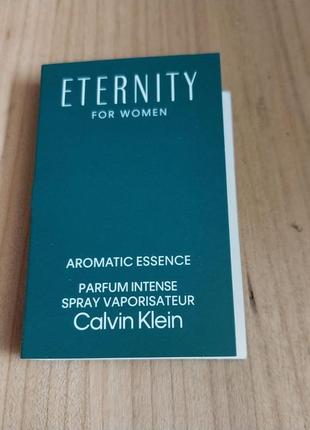 Calvin klein eternity for women aromatic essence
parfum intense1 фото