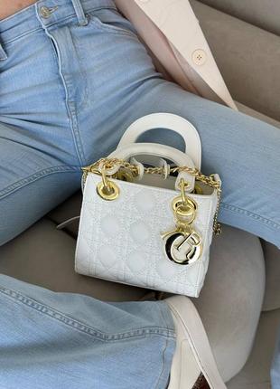 Dior mini premium жіноча сумка бренд8 фото