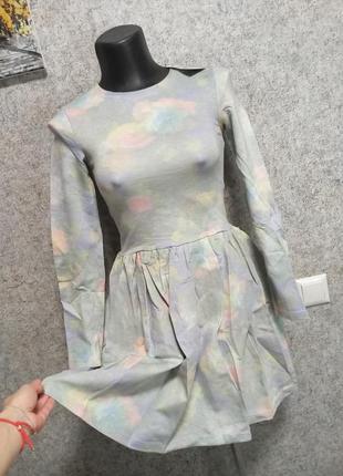 Нова сукня,україна виробник,французький трикотаж,квітковий принт
