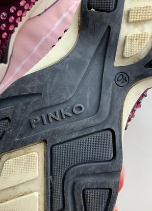 Pinko italy італійські кросівки з камінням swarovski2 фото