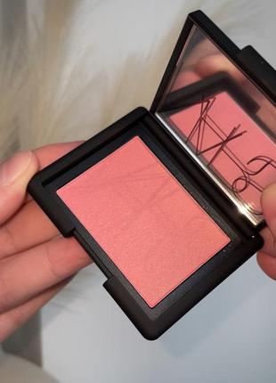 Культові рум’яна nars blush у відтінку orgasm, повнорозмірні 4.8g, нові