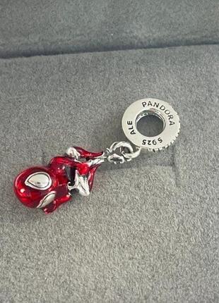 Подвеска шарм мужчина паук pandora spider-man4 фото