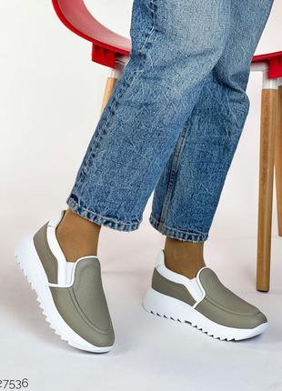 Шкіряні мокасини2 фото