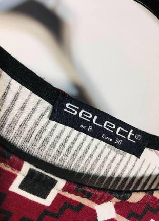 Платье с узором select5 фото