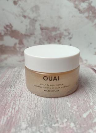 Скраб для шкіри голови та тіла ouai scalp & body scrub