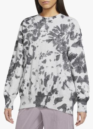 Оригінальний жіночий світшот nike nsw tie dye sweatshirt з нових колекцій