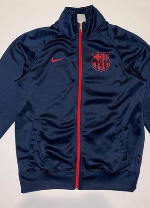 Олимпийка, мастерка, зипка fc barcelona trainer jacket 2013/142 фото